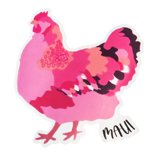 Maui Rooster Stickers